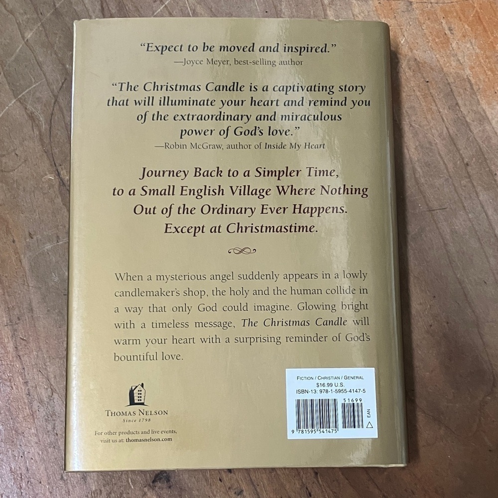 Max Lucado The Christmas Candle - hardcover Book - Picture 3 of 16